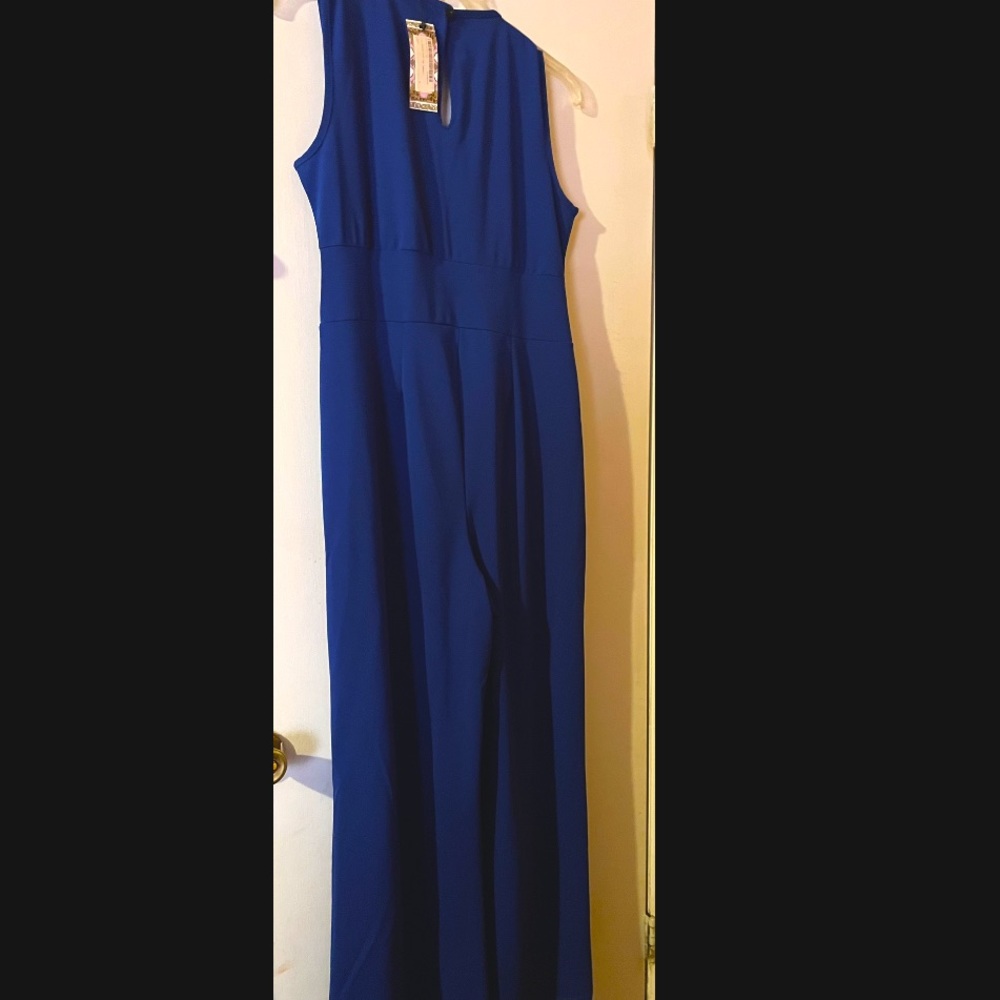 Blue Boohoo jumpsuit